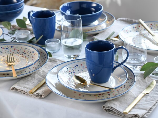 KOMBINOVANÁ SOUPRAVA, 16dílné, kamenina Creatable - Online Only nádobí, Online Only