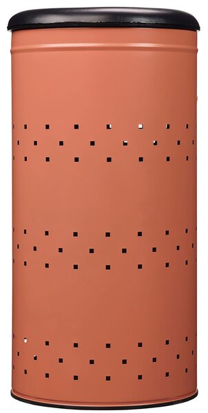 Rossignol SAS Koš na prádlo s víkem Rossignol Lina 701032, 45 L, korálový, RAL 3022