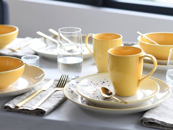 KOMBINOVANÁ SOUPRAVA, 16dílné, kamenina Creatable - Online Only nádobí, Online Only