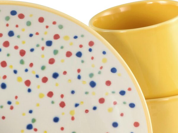 KOMBINOVANÁ SOUPRAVA, 16dílné, kamenina Creatable - Online Only nádobí, Online Only
