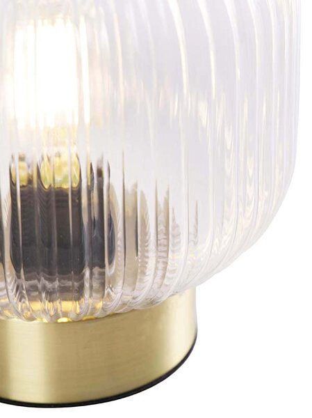 Stolní lampa Art Deco mosaz - Karel