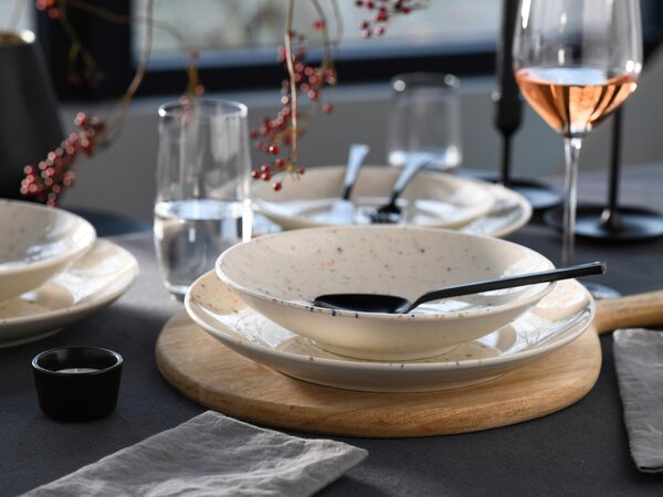 KOMBINOVANÁ SOUPRAVA, 16dílné, kamenina Creatable - Online Only nádobí, Online Only
