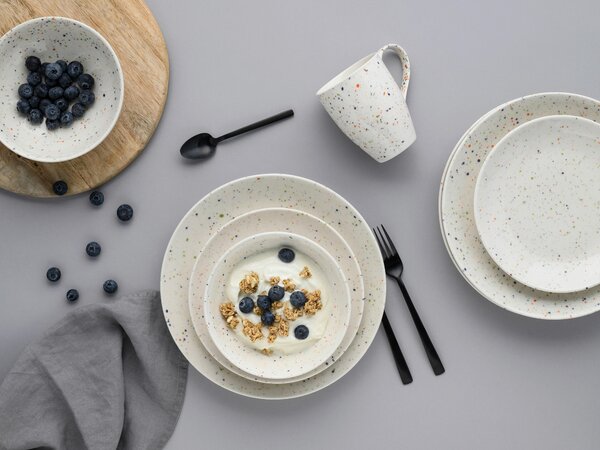 KOMBINOVANÁ SOUPRAVA, 16dílné, kamenina Creatable - Online Only nádobí, Online Only