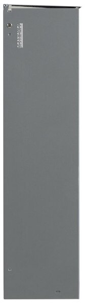 Rossignol SAS Nástěnný koš s víkem Rossignol Stella 51349, 20 L, metalově šedý