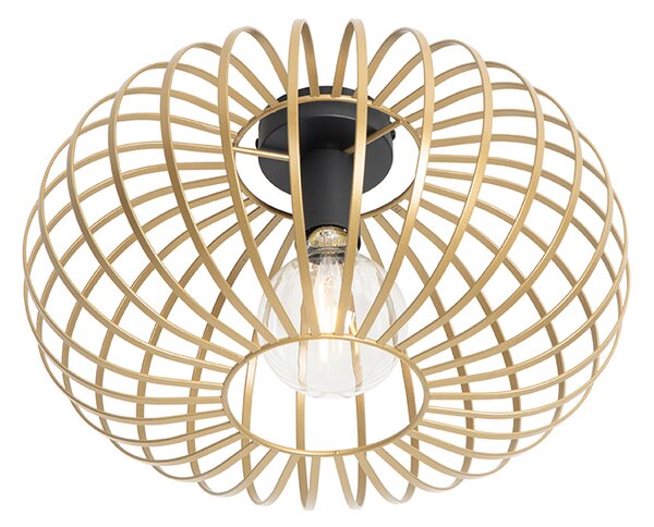 Designové stropní svítidlo zlaté 39 cm - Johanna