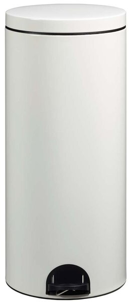 Rossignol SAS Pedálový koš Rossignol Elora 90233, 30 L, bílý, RAL 9016