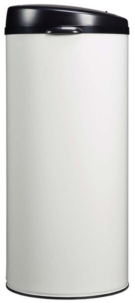 Rossignol SAS Bezdotykový odpadkový koš Rossignol Sensitive Basic 93610, 45 L, bílý, RAL 9016