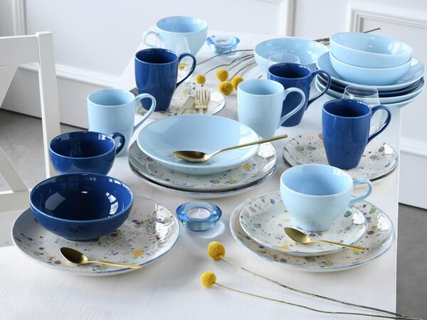 KOMBINOVANÁ SOUPRAVA, 16dílné, kamenina Creatable - Online Only nádobí, Online Only