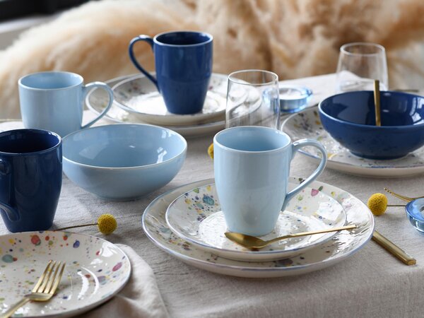 KOMBINOVANÁ SOUPRAVA, 16dílné, kamenina Creatable - Online Only nádobí, Online Only