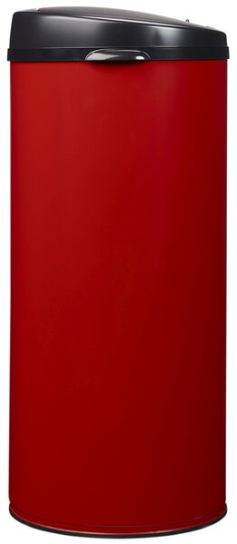 Rossignol SAS Bezdotykový odpadkový koš Rossignol Sensitive Basic 93625, 45 L, červený, RAL 3002
