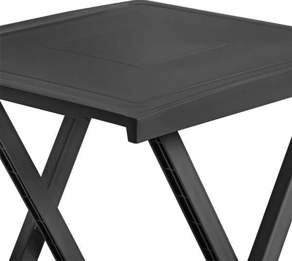 ZAHRADNÍ SKLÁDACÍ STOLEK, plast, 50/47/65 cm Ambia Garden - Online Only zahradní nábytek, Online Only