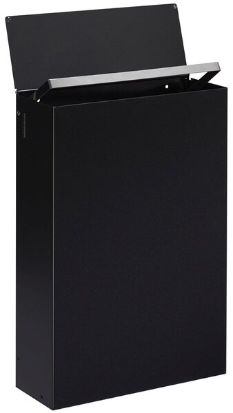 Rossignol SAS Nástěnný koš s víkem Rossignol Manga 51350, 20 L, černý
