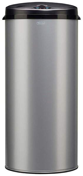Rossignol SAS Bezdotykový odpadkový koš Rossignol Sensitive Basic 93612, 45 L, šedý, RAL 9006