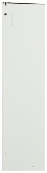 Rossignol SAS Nástěnný koš s víkem Rossignol Blanka 51348, 20 L, bílý