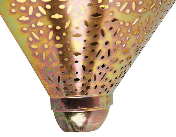 Orientální nástěnná lampa měděná - Muraf