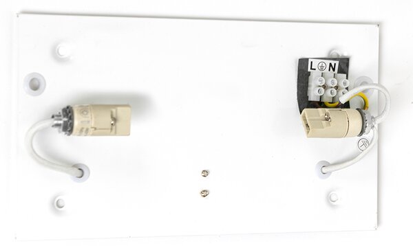 Moderní nástěnná lampa ocel - Otan
