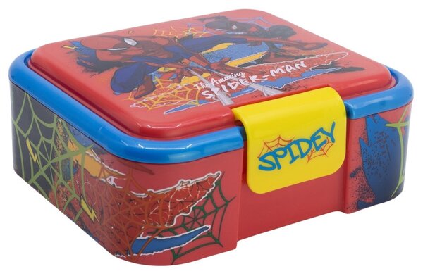 Dětský svačinový box, 1l, Stor, Spiderman