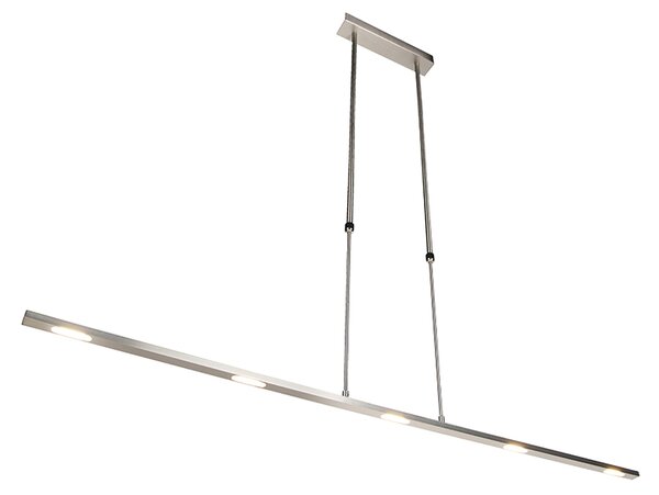 Moderní závěsné svítidlo ocelové vč. LED nastavitelné - Bold