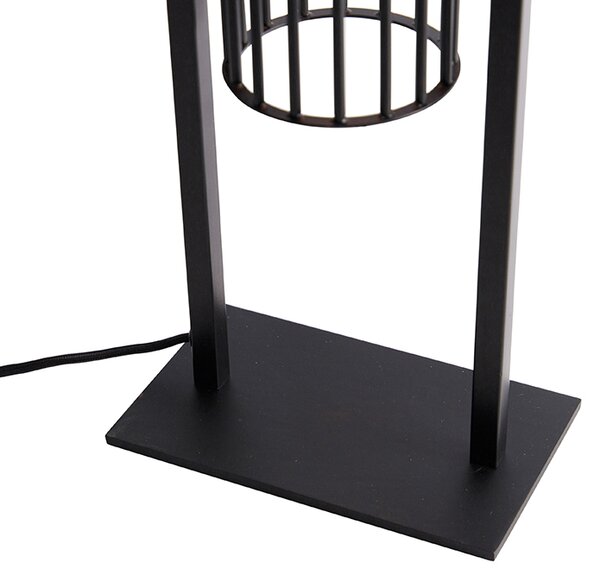 Moderní stolní lampa černá - Balenco Wazo