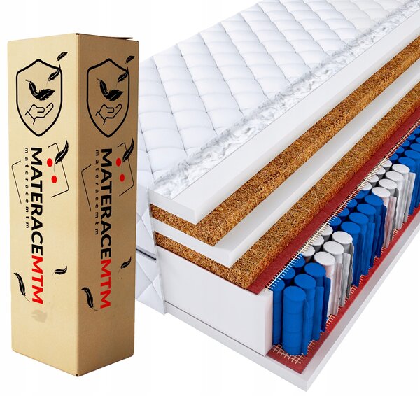 Matrace s taštičkovými pružinami MTM 90 x 200 x 20 cm H3 , H5