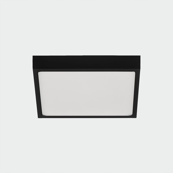 ACB Iluminacion Stropní LED svítidlo ROKU, š. 19 cm, 18W, CRI90 Barva: Černá, Teplota světla: 3000K - teplá bílá