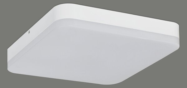 ACB Iluminacion Stropní LED svítidlo SQUARE, š. 28 cm, CRI90, IP54, CCT switch 3000-6500K