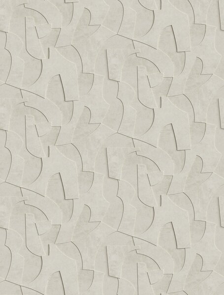 Geometrická vliesová obrazová tapeta na zeď, 3D, šedá, FW4042-1, Feature Walls, Decoprint