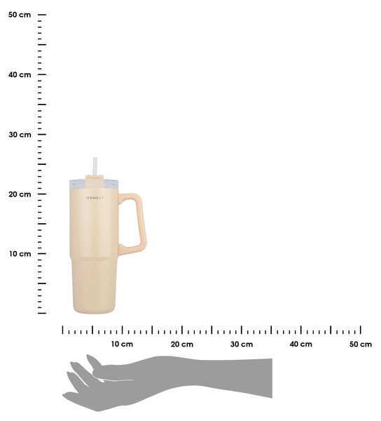 Termohrnek Beige 900 ml