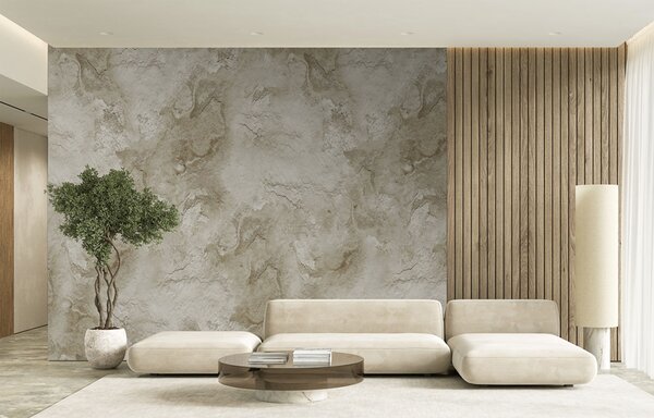 Vliesová obrazová tapeta na zeď, béžová, beton, FW4047-6, Feature Walls, Decoprint