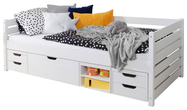 POSTEL S ÚLOŽNÝM PROSTOREM, 90/200 cm, bílá MID.YOU - Online Only dětské postele, Online Only