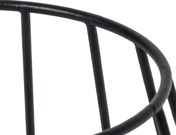 Moderní stolní lampa černý drát - Palica