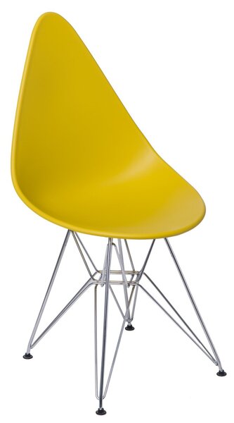 Židle Rush DSR žlutá