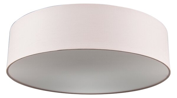 Stropní lampa růžová 40 cm vč. LED - Drum LED