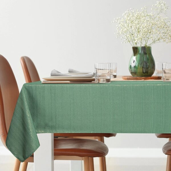 UBRUS GLAMO 140X180 CM ZELENÁ