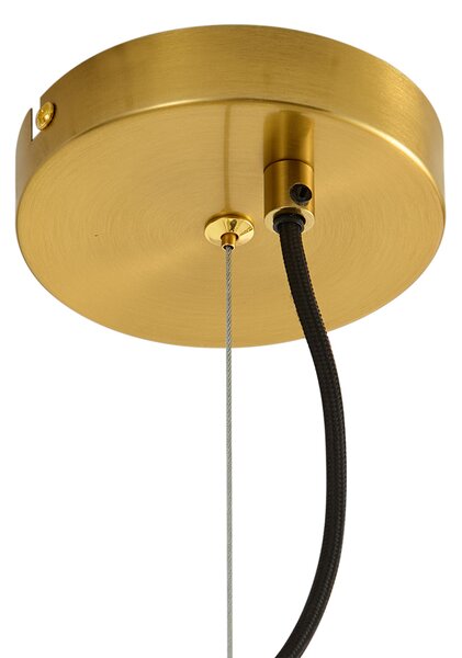 Skandiánské závěsné svítidlo s opálovým sklem 40 cm - Ball 40