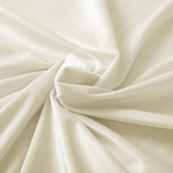 Biante Sametový povlak na polštář Velvet Premium SVP-003 Smetanový 40x40 cm - SKLADEM