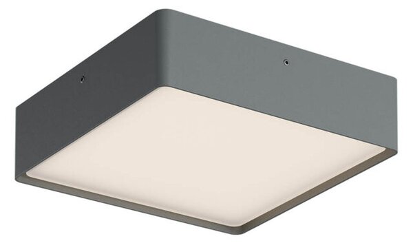 Redo Venkovní stropní LED svítidlo NOX 21W, 22x22 cm, CCT 2700/3000K, IP65 Barva: Černá, Stmívání, řízení: ON/OFF (bez stmívání)