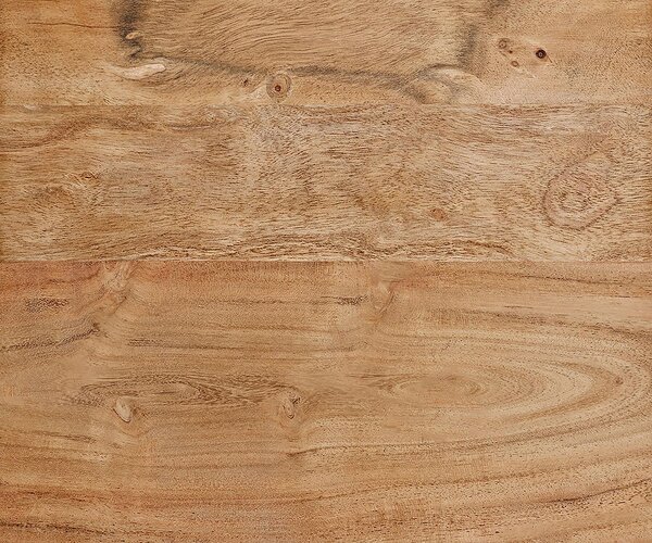 DELIFE TV stolek Stonegrace 220x35 cm akácie přírodní 4 dvířka s přírodní hranou