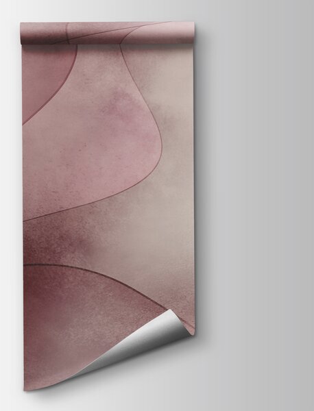 Fototapeta Růžové a bílé pozadí, Abstraktní fototapety, Populární fototapety - Tapeko.co.cz