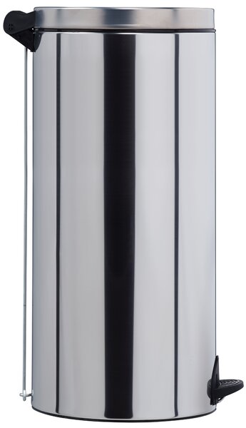 Rossignol SAS Pedálový koš Rossignol Elora 90234, 30 L, nerez ocel