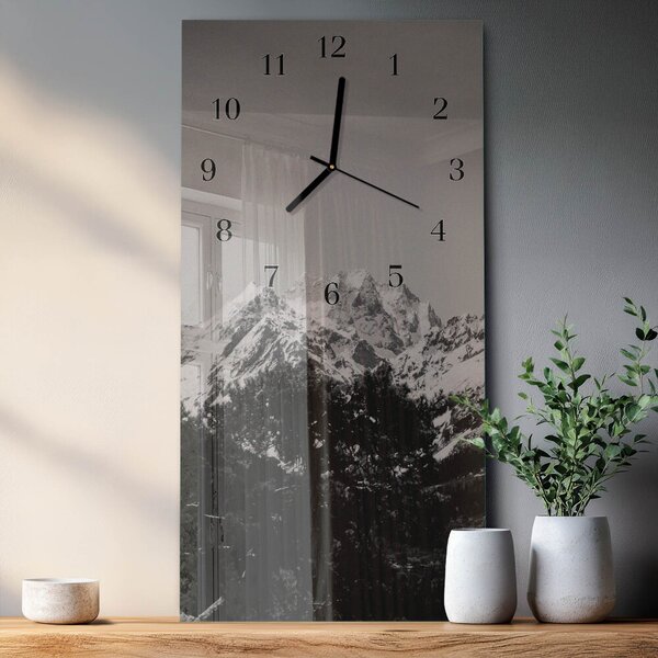 Skleněné hodiny vertikální Hory zsppc-30x60-00171188