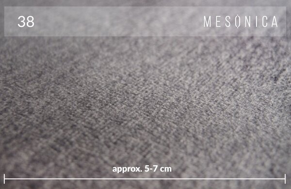 Mesonica Sametové křeslo Musso