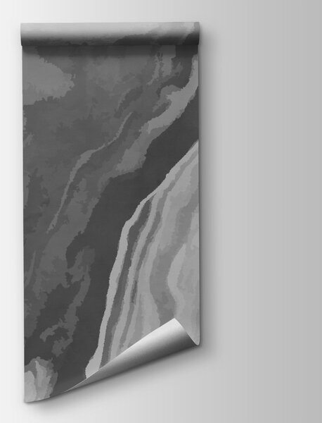 Fototapeta Vířící odstíny monochromatické krásy, Abstraktní fototapety, Populární fototapety - Tapeko.co.cz