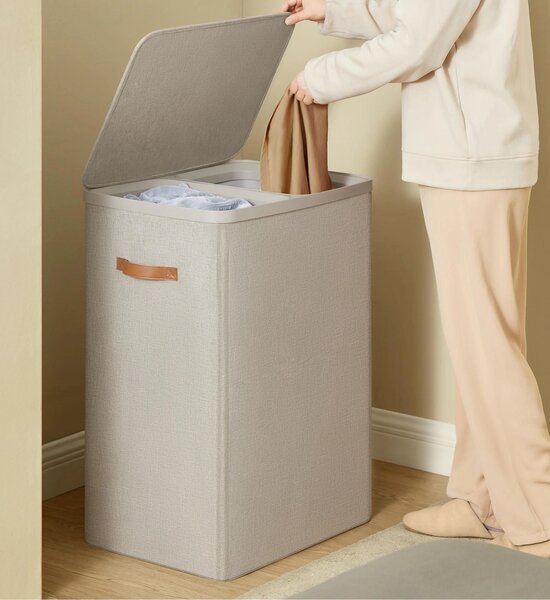 Koš na prádlo Daisy Beige 2x85l