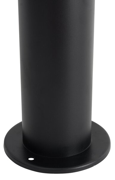 Moderní venkovní lampa černá 80 cm IP44 vč. LED - Roxy