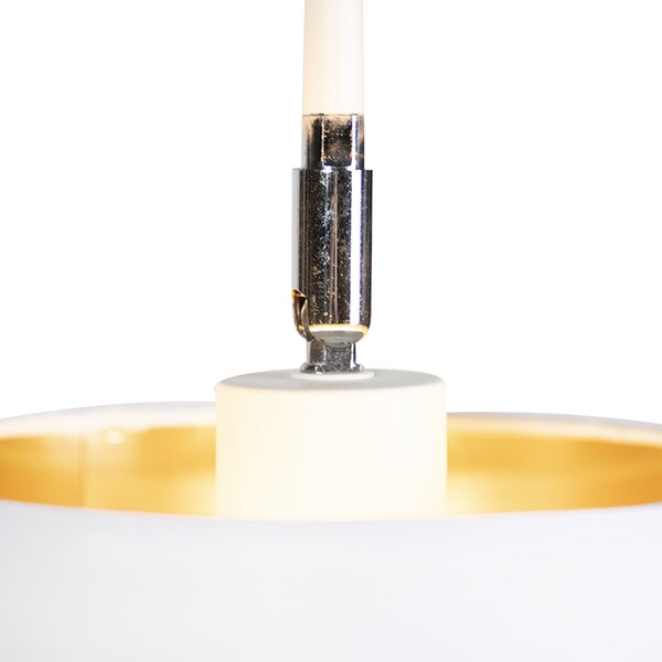 Moderní stojací lampa bílá - Lofty