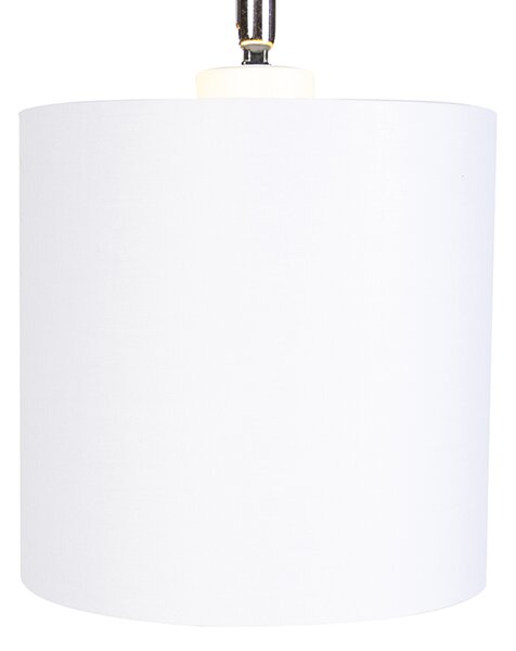 Moderní stojací lampa bílá - Lofty