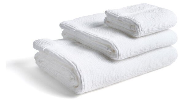 Bílý froté bavlněný ručník 30x50 cm Olvira – Kave Home