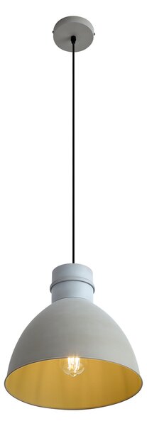 Závěsná lampa ve venkovském stylu šedá - Dory