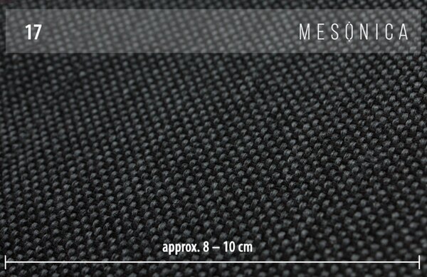 Tmavě šedá látková třímístná pohovka MESONICA Musso Tufted 211 cm